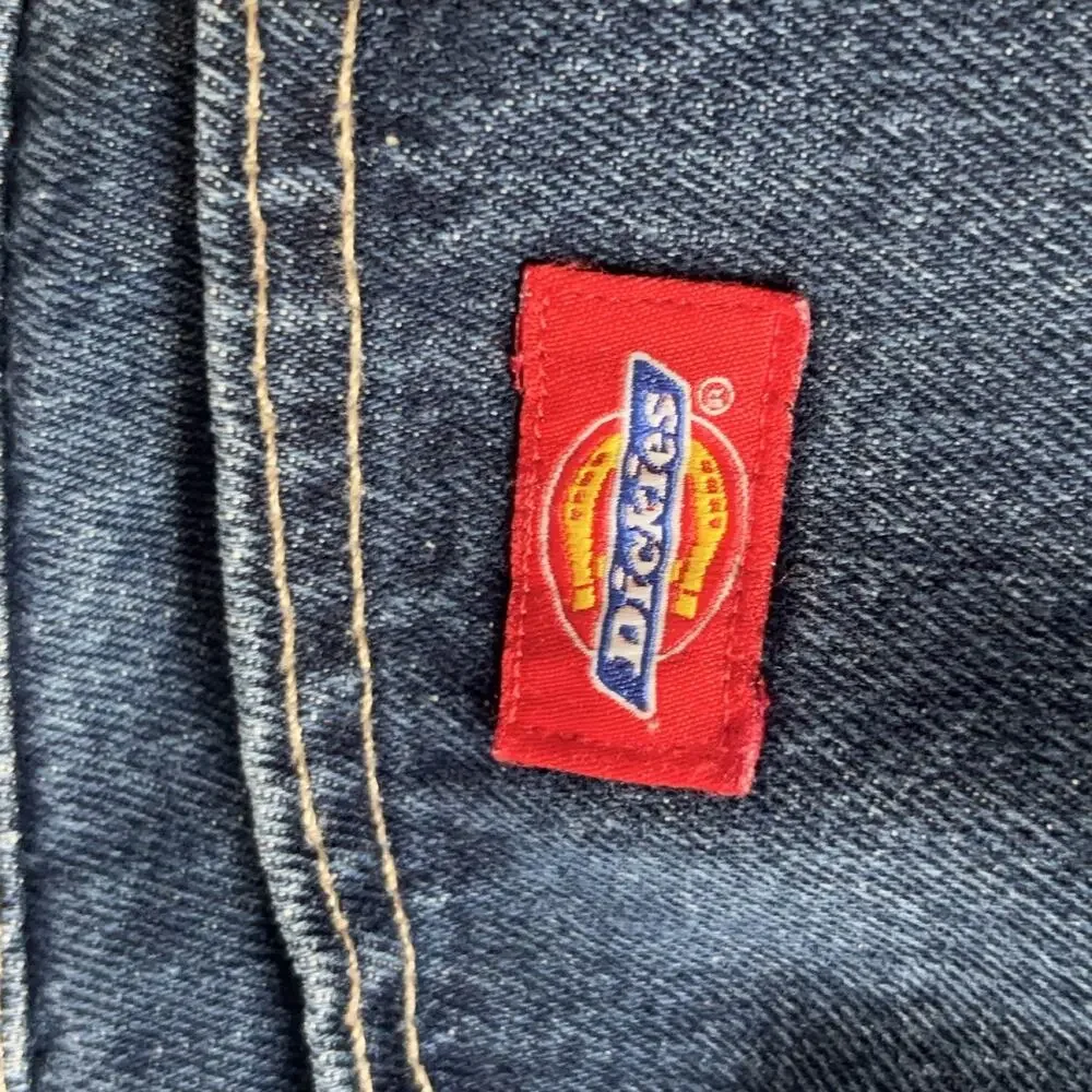 Dickies Relaxed Fit Denim Jeans 13293SDD Men's 30x30 Dark Blue Straight